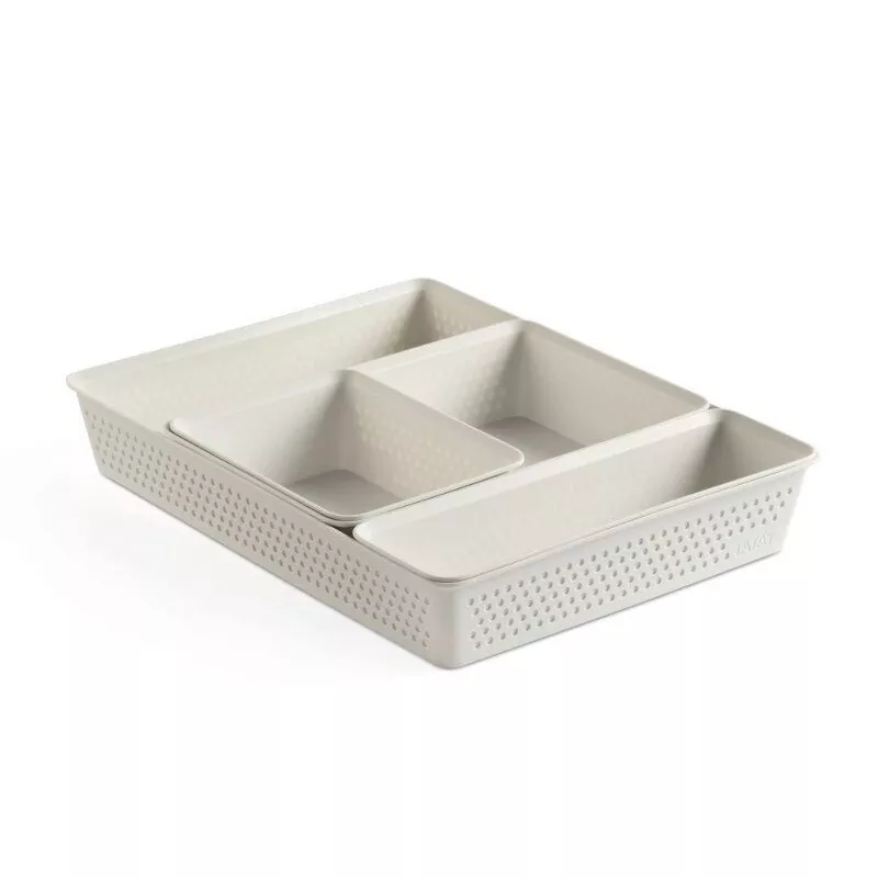 7014001 LOTE 4 ORGANIZ.SLIM+A6+A5+A4 BOHOL SKY WHITE 7014001 - Image 1