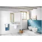 MERIDIAN SANITA SUSPENSA RIMLESS 560X360X400 FIX OCULTAS BRANCO - Image 2