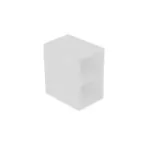 DIDORIANO RICCI MÓVEL PRATELEIRA 200X500X440 BRANCO MATE