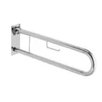 BARRA APOIO REBATÍVEL INOX C/PORTA ROLO 317.20.01.00 EAT084