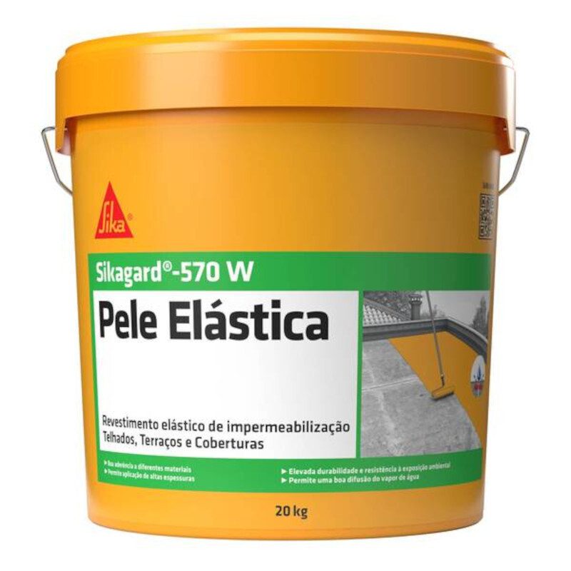 SIKAGARD_570W_PELE SIKAGARD 570W PELE ELASTICA 20KG BRANCO - Image 1