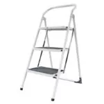 ESCADOTE 481-3 DEGRAUS AÇO BRANCO