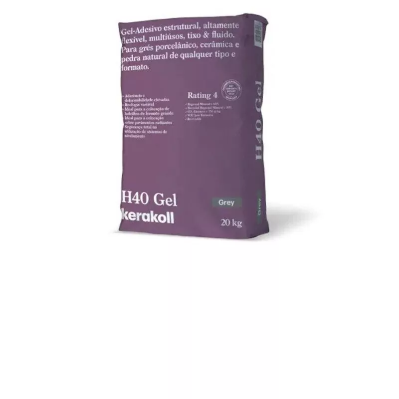 KERAKOLL H40 GEL CINZA 20KG - Image 1